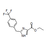 Ethyl 2-[4-(Trifluoromethyl)benzyl]-1H-imidazole-4-carboxylate