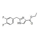 Ethyl 2-(3,4-Difluorobenzyl)-1H-imidazole-4-carboxylate