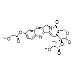 (S)-4-Ethyl-3,14-dioxo-3,4,12,14-tetrahydro-1H-pyrano[3’,4’:6,7]indolizino[1,2-b]quinoline-4,9-diyl Bis(2-methoxyacetate)