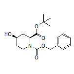 tert-Butyl (2S,4R)-1-Cbz-4-hydroxypiperidine-2-carboxylate