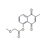 6-Methyl-5,8-dioxo-5,8-dihydronaphthalen-1-yl 2-Methoxyacetate