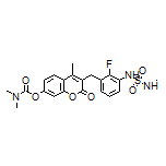 3-[2-Fluoro-3-[(N-methylsulfamoyl)amino]benzyl]-4-methyl-2-oxo-2H-chromen-7-yl Dimethylcarbamate