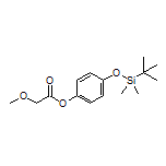 4-[(tert-Butyldimethylsilyl)oxy]phenyl 2-Methoxyacetate