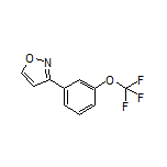 3-[3-(Trifluoromethoxy)phenyl]isoxazole