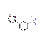 3-[3-(Trifluoromethyl)phenyl]isoxazole