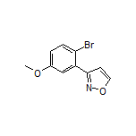 3-(2-Bromo-5-methoxyphenyl)isoxazole