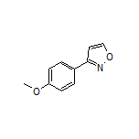3-(4-Methoxyphenyl)isoxazole