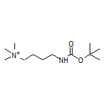 4-(Boc-amino)-N,N,N-trimethyl-1-butanaminium