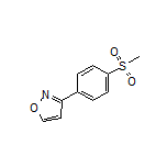 3-[4-(Methylsulfonyl)phenyl]isoxazole