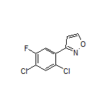3-(2,4-Dichloro-5-fluorophenyl)isoxazole