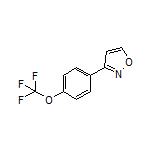 3-[4-(Trifluoromethoxy)phenyl]isoxazole
