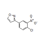 3-(4-Chloro-3-nitrophenyl)isoxazole