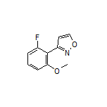 3-(2-Fluoro-6-methoxyphenyl)isoxazole