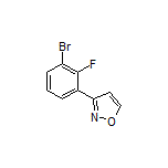 3-(3-Bromo-2-fluorophenyl)isoxazole