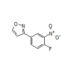 3-(4-Fluoro-3-nitrophenyl)isoxazole
