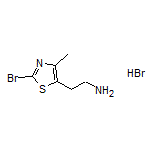 2-(2-bromo-4-methyl-1,3-thiazol-5-yl)ethylamine, bromide