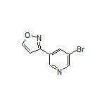 3-(5-Bromopyridin-3-yl)isoxazole