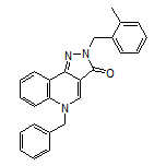 5-Benzyl-2-(2-methylbenzyl)-2H-pyrazolo[4,3-c]quinolin-3(5H)-one