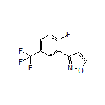 3-[2-Fluoro-5-(trifluoromethyl)phenyl]isoxazole