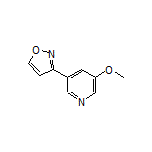 3-(5-Methoxypyridin-3-yl)isoxazole