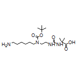 2-[3-[2-[(6-Aminohexyl)Boc-amino]ethyl]ureido]-2-methylpropanoic Acid