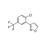 3-[2-Chloro-5-(trifluoromethyl)phenyl]isoxazole