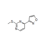 3-[2-(Methylthio)-4-pyrimidinyl]isoxazole