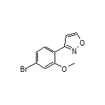 3-(4-Bromo-2-methoxyphenyl)isoxazole
