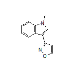 3-(1-Methyl-3-indolyl)isoxazole