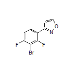 3-(3-Bromo-2,4-difluorophenyl)isoxazole