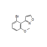 3-(2-Bromo-6-methoxyphenyl)isoxazole