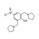 4-Nitro-2,6-bis(pyrrolidin-1-ylmethyl)phenol