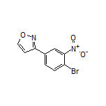 3-(4-Bromo-3-nitrophenyl)isoxazole
