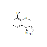3-(3-Bromo-2-methoxyphenyl)isoxazole