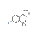3-[4-Fluoro-2-(trifluoromethyl)phenyl]isoxazole