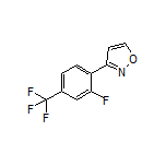 3-[2-Fluoro-4-(trifluoromethyl)phenyl]isoxazole