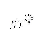 3-(6-Methylpyridin-3-yl)isoxazole