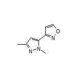 3-(1,3-Dimethyl-5-pyrazolyl)isoxazole