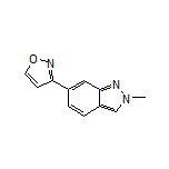 3-(2-Methyl-2H-indazol-6-yl)isoxazole