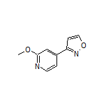 3-(2-Methoxypyridin-4-yl)isoxazole