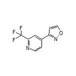 3-[2-(Trifluoromethyl)-4-pyridyl]isoxazole