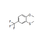 [2-Methoxy-5-(trifluoromethyl)phenyl](methyl)sulfane