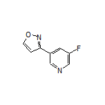 3-(5-Fluoropyridin-3-yl)isoxazole