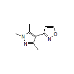 3-(1,3,5-Trimethyl-4-pyrazolyl)isoxazole