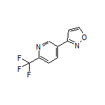 3-[6-(Trifluoromethyl)-3-pyridyl]isoxazole