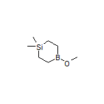 4-Methoxy-1,1-dimethyl-1,4-silaborinane