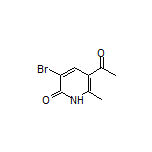 5-Acetyl-3-bromo-6-methylpyridin-2(1H)-one