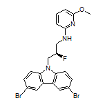 (R)-N-[3-(3,6-Dibromo-9H-carbazol-9-yl)-2-fluoropropyl]-6-methoxypyridin-2-amine
