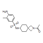 N-(2-Acetyl-2-azaspiro[3.5]nonan-7-yl)-4-amino-3-methylbenzenesulfonamide