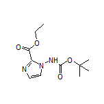 Ethyl 1-(Boc-amino)-1H-imidazole-2-carboxylate